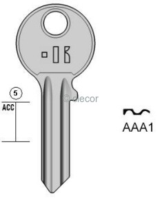 CLE PLATES AAA1 Clés Plates