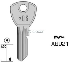 CLE PLATE ABU21 Clés Plates