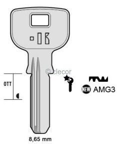 CLE A POINTS AMG3 Clés à Points