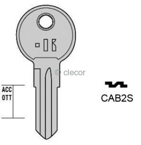 CLE PLATES CAB2S Clés Plates