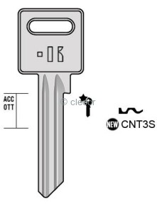 CLE PLATE CNT3S Clés Plates