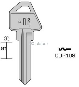 CLE PLATE COR10S Clés Plates