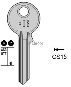 CLE PLATES CS15 Clés Plates