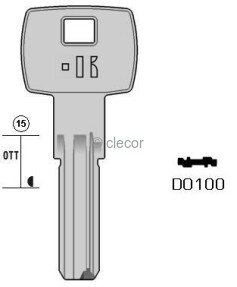 CLE A POINTS DO100 Clés à Points