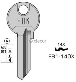 CLE PLATE FB1-140X Clés Plates