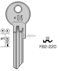 CLE PLATE FB2-220 Clés Plates