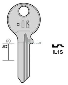 CLE PLATE IL1S Clés Plates