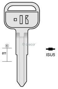 CLE PLATE ISU5 Clés Plates