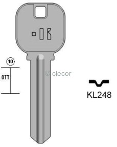 CLE PLATE KL248 Clés Plates