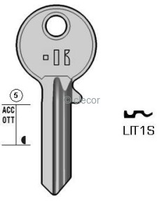 CLE PLATE LIT1S Clés Plates