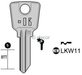 CLE PLATE LKW11 Clés Plates