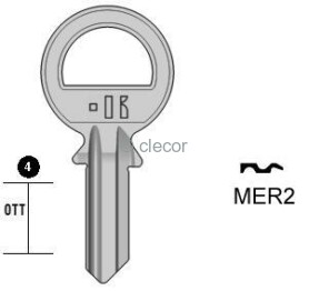 CLE PLATE MER2 Clés Plates