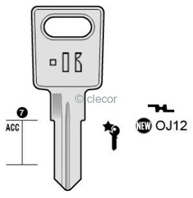 CLE PLATES OJ12 Clés Plates