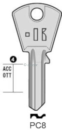 CLE PLATE PC8 Clés Plates