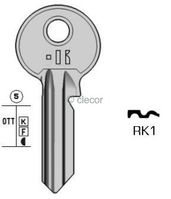 CLE PLATE RK1 Clés Plates