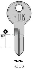 CLE PLATES RZ3S Clés Plates