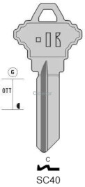 CLE PLATE SC40 Clés Plates