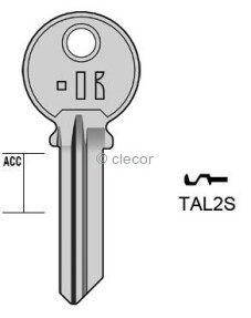 CLE PLATE TAL2S Clés Plates