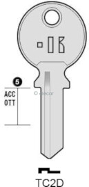 CLE PLATES TC2D Clés Plates