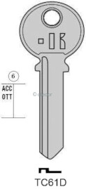 CLE PLATES TC61D Clés Plates