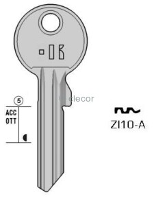 CLE PLATE ZI10-A Clés Plates