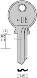 CLE PLATES ZN5S Clés Plates